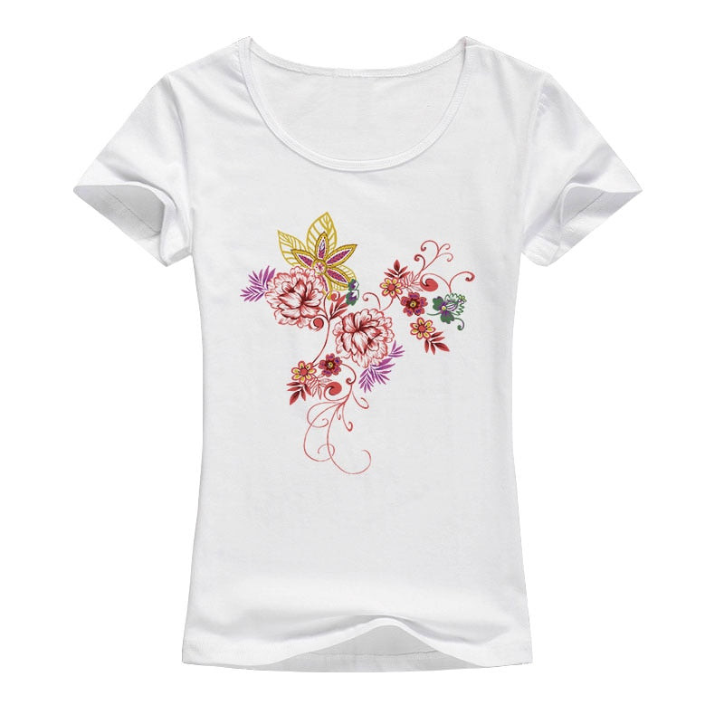 Vintage flowers T-shirts