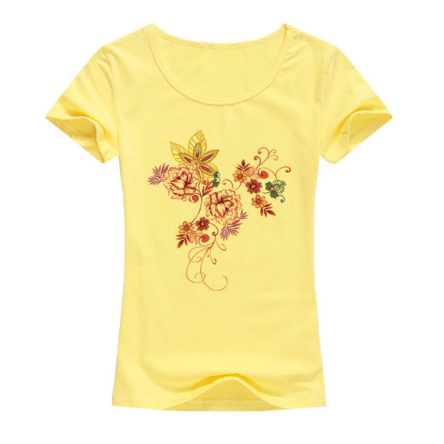 Vintage flowers T-shirts