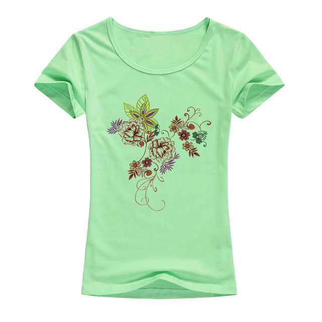 Vintage flowers T-shirts