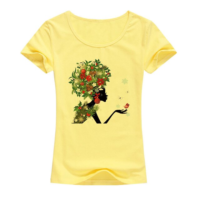 Girl&Flowers T-shirts